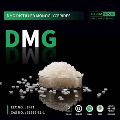 Dodatki do żywności Destylowane monoglicerydy DMG tabletki Nr CAS 31566-31-1