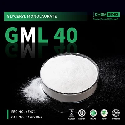 Bezpieczny emulgator Glycerol Mono Laurate E471