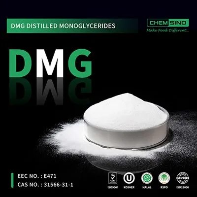 Z zaletami Destylowane monoglicerydy (DMG) w proszku Nr CAS 123-94-4