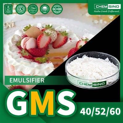 Monostearynian glicerolu w proszku / GMS40 / GMS52 / GMS60 do żywności