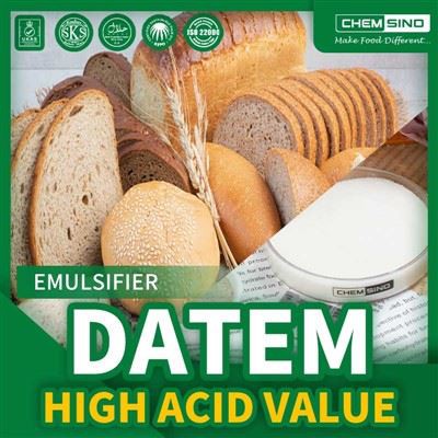 Wysoka wartość kwasowa w DATEM E472e w produktach piekarniczych i mleczarskich