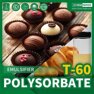 Emulgator Polysorbate 60 E435 w żywności i pielęgnacji skóry