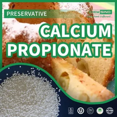 Proszek propionian wapnia E282 do hamowania pleśni w żywności